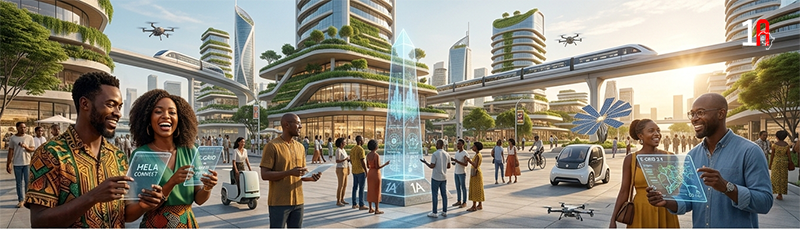 A futuristic, cosmopolitan Africa